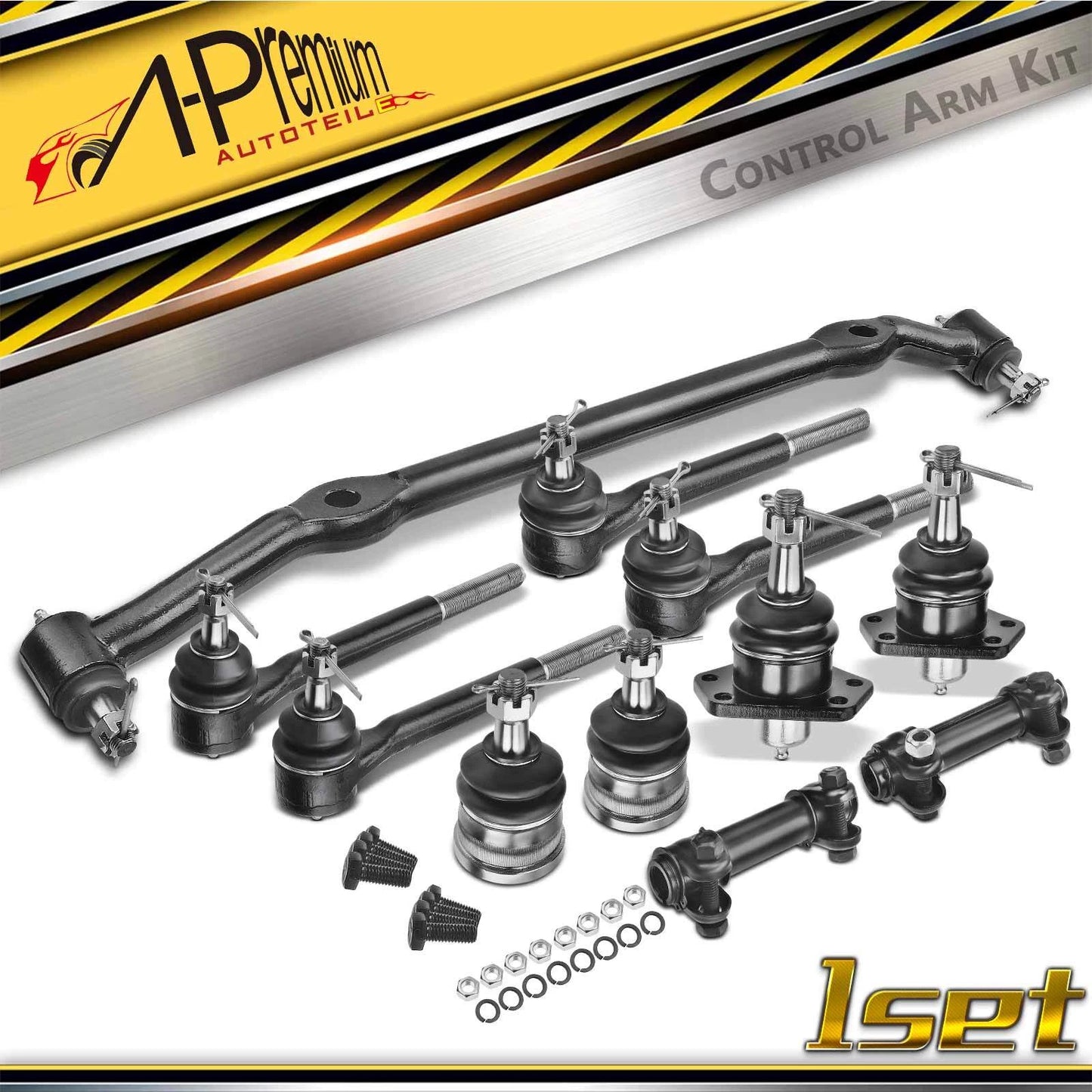 11x Front Tie Rod End Ball Joint for Chevy Malibu (2004–2023)