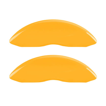 Caliper Covers Front Set of 4 for 2007-2011 Mercedes CLS550 (Classic Yellow)