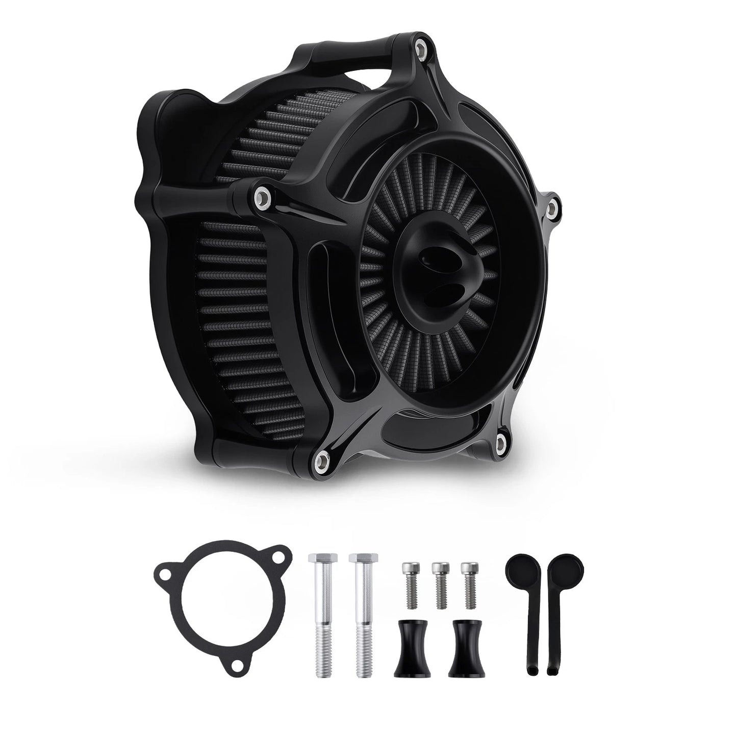 High Flow Air Cleaner Kit for Harley Softail (2016–2017) Aluminum Filter System