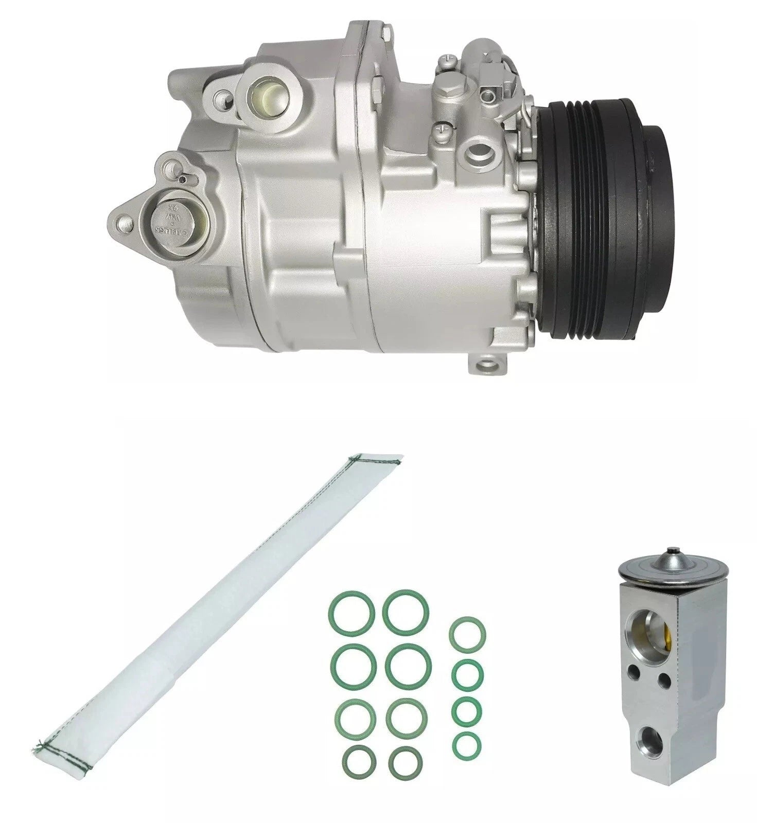 A C Compressor Kit Replacement for BMW X5 3.0L (2005–2006)