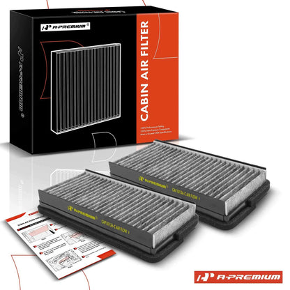 2X Activated Carbon Cabin Air Filter for Chevrolet Buick Pontiac
