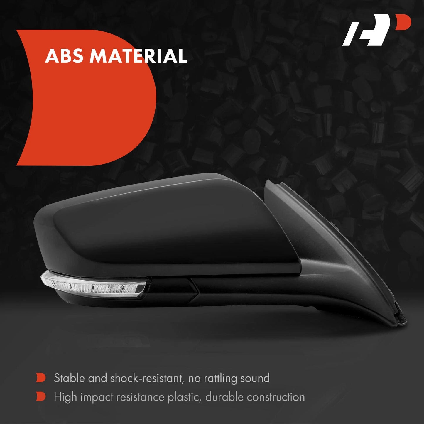 2X Power Mirrors with Signal Light for Chevy Impala (2014–2020)