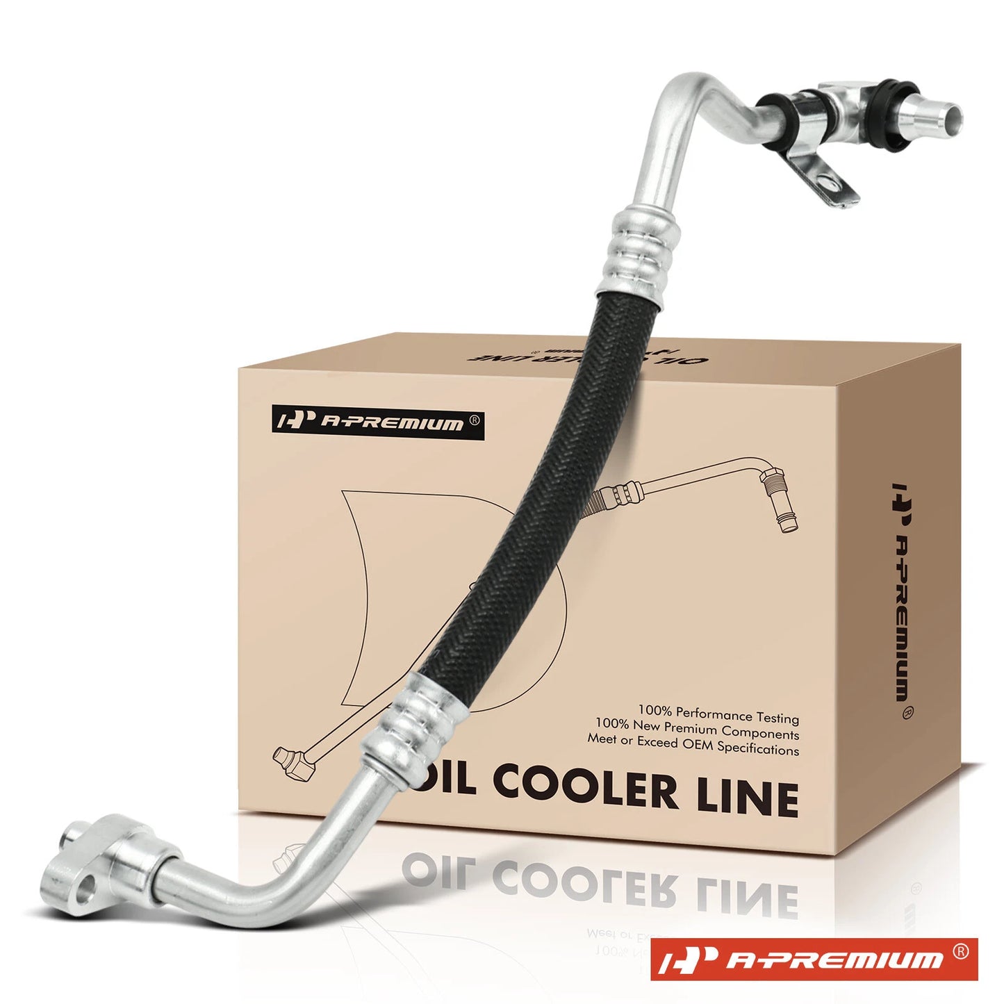 Automatic Transmission Oil Cooler Hose for Chevrolet Silverado 3500 HD (2007–2019)