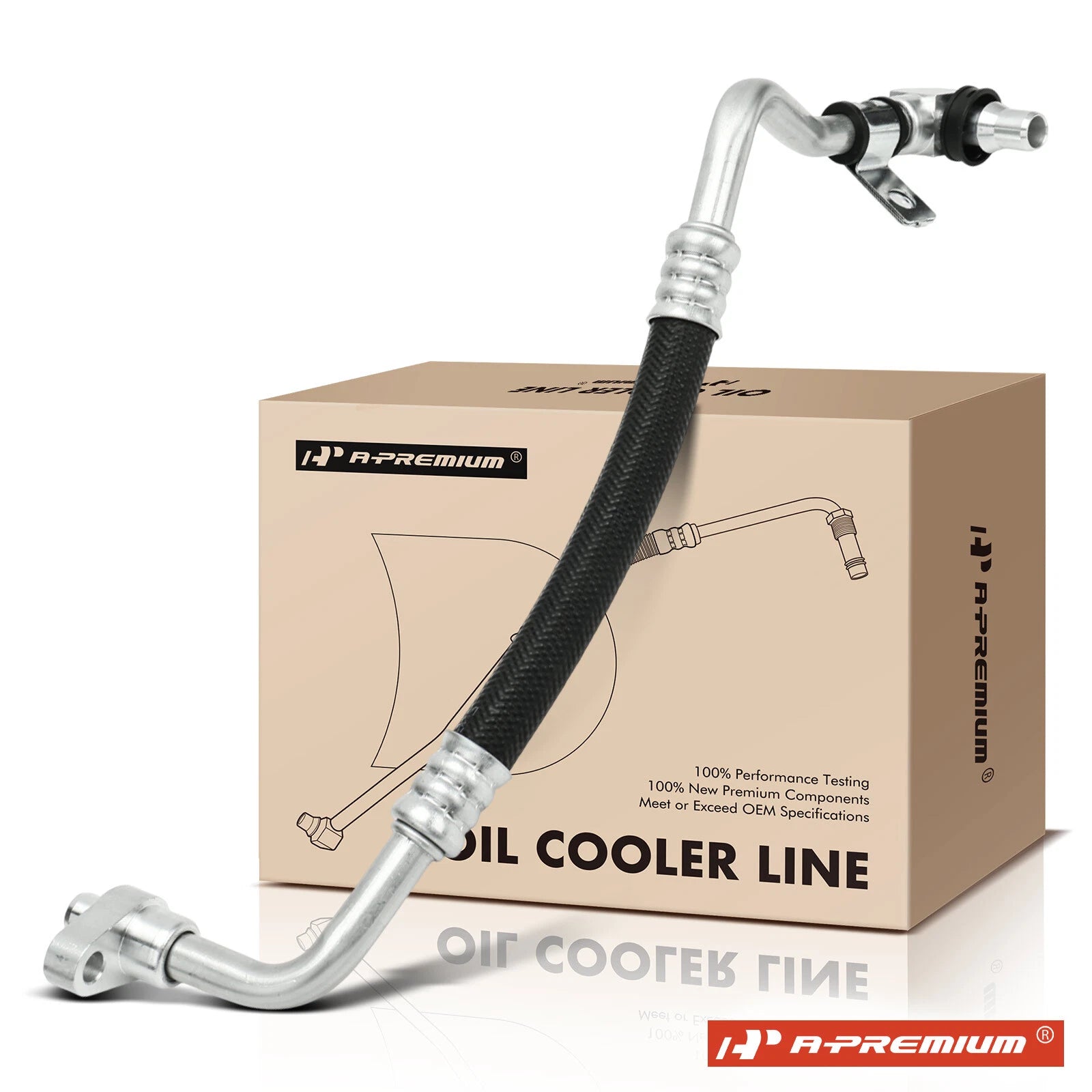 Automatic Transmission Oil Cooler Hose for Chevrolet Silverado 3500 HD (2007–2019)