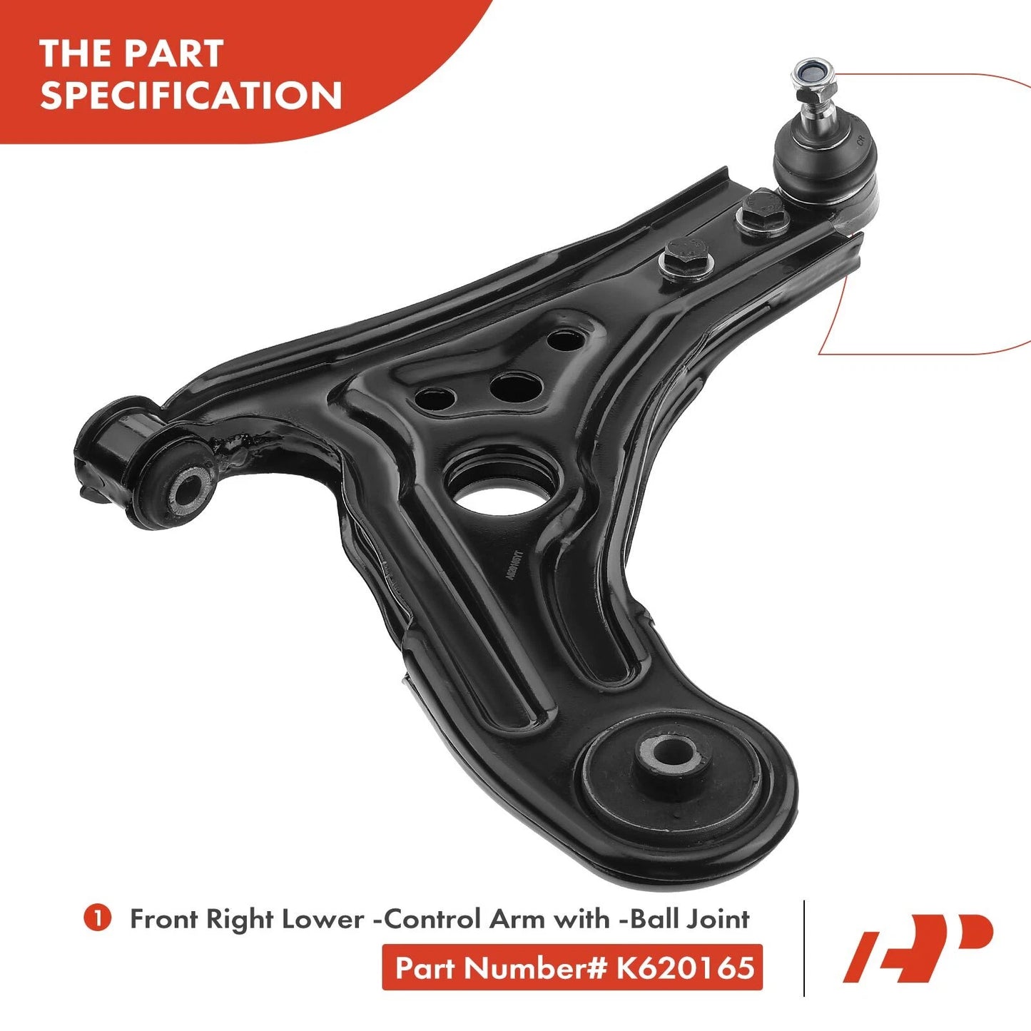 10x Front Control Arm with Ball Joint for Chevy Aveo G3 (2007–2011)