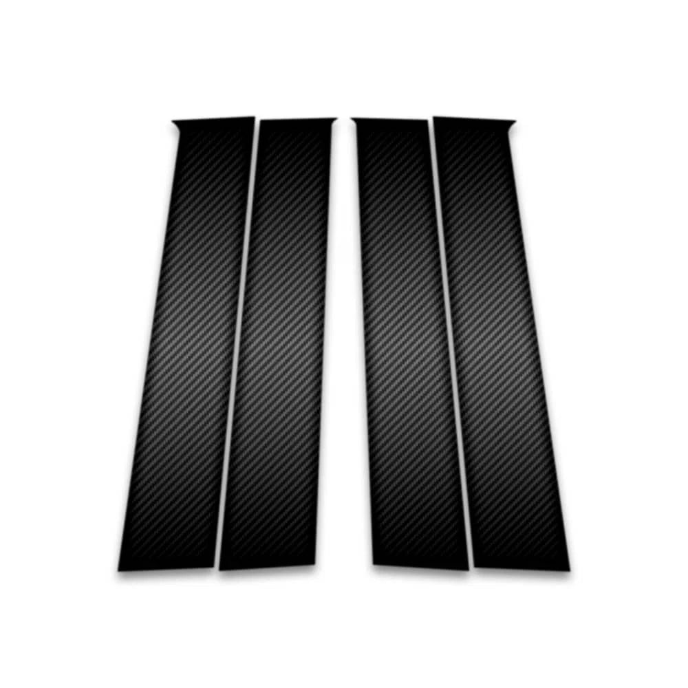 4pc Carbon Fiber Pillar Post Covers for 2009-2023 Dodge Journey