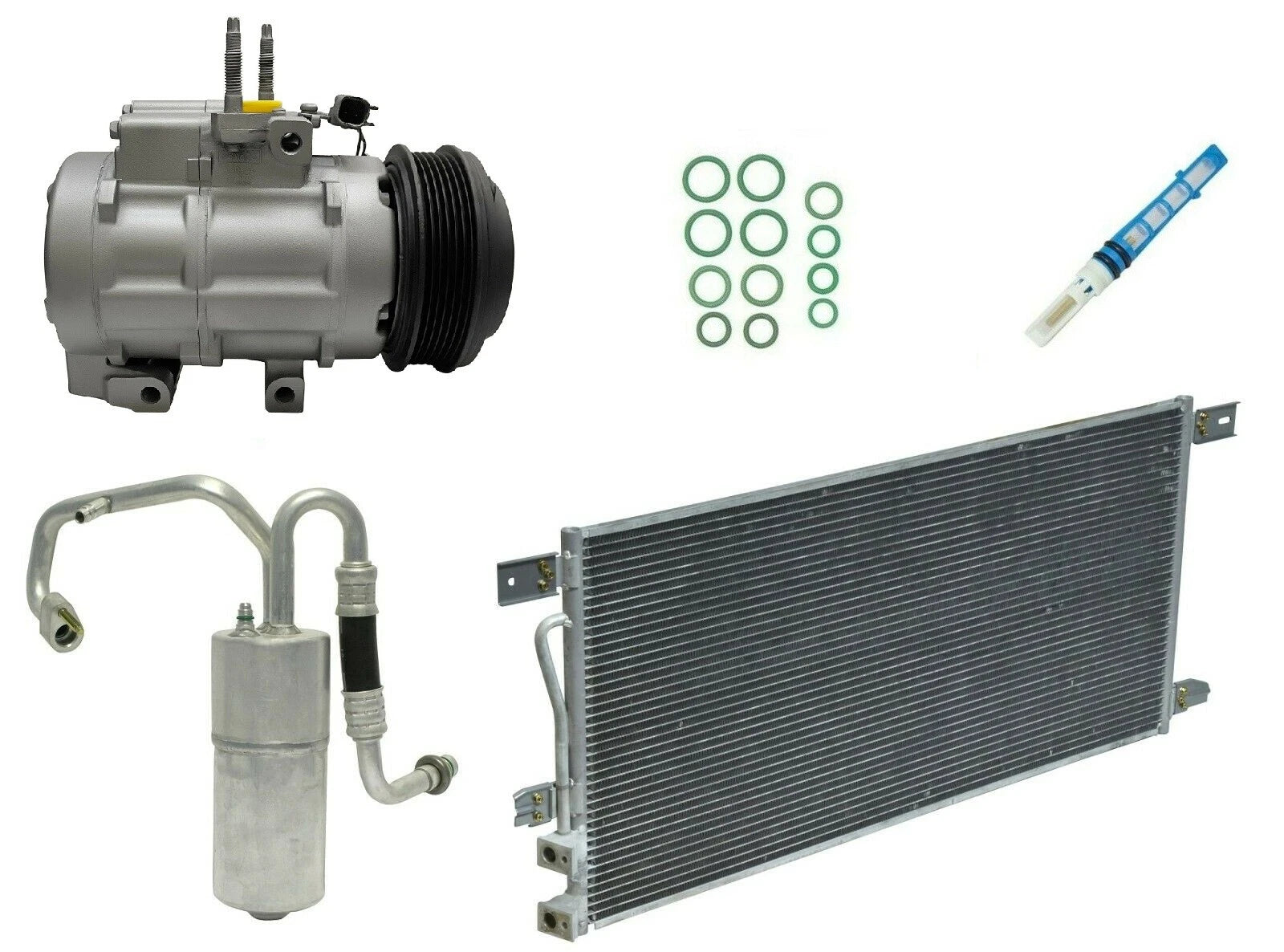 AC Compressor Kit Replacement with Condenser for Mercedes-Benz G-Class (2015–2017)