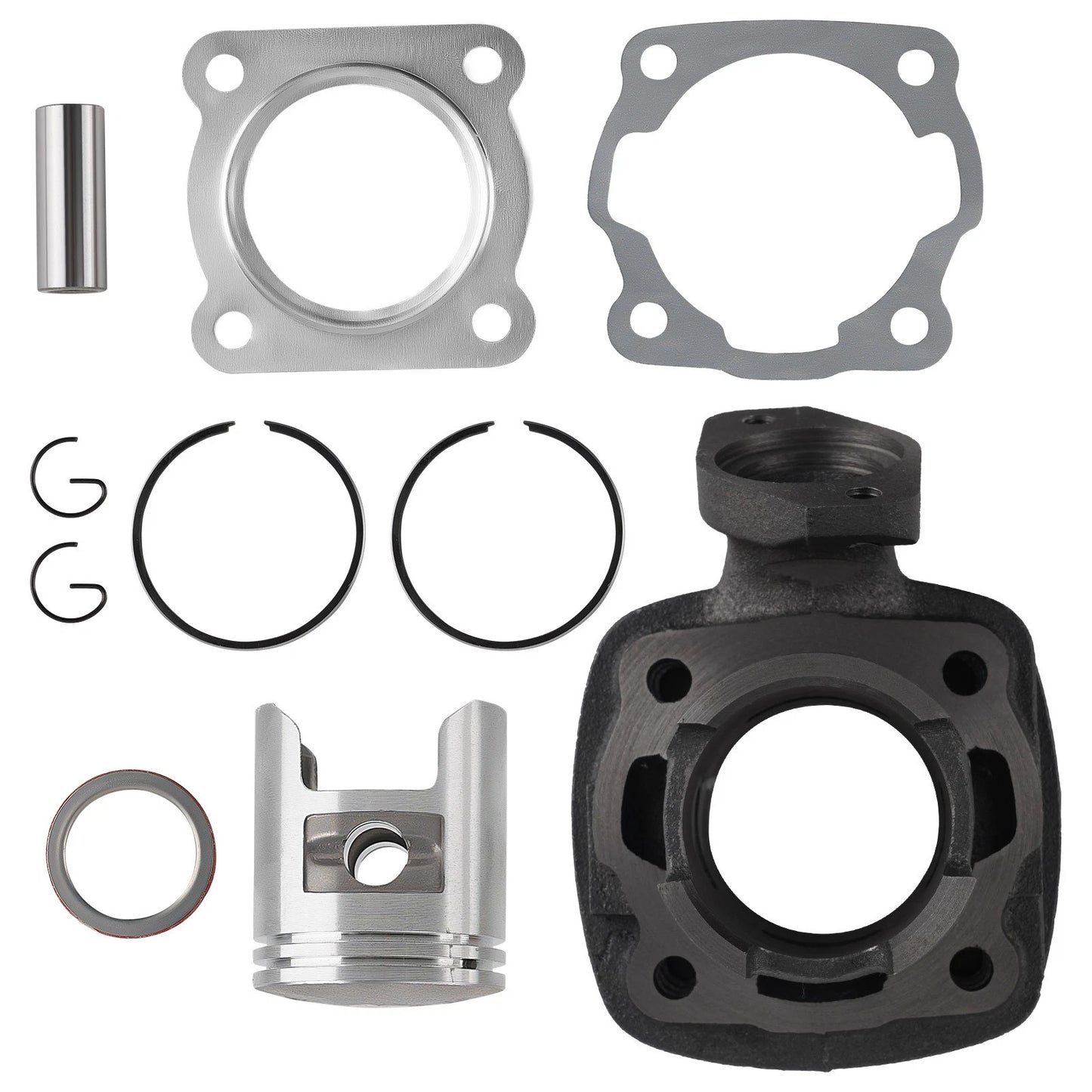 Cylinder Piston Gasket Upper End Kit Set for Honda Spree NQ50 (1984–1987)