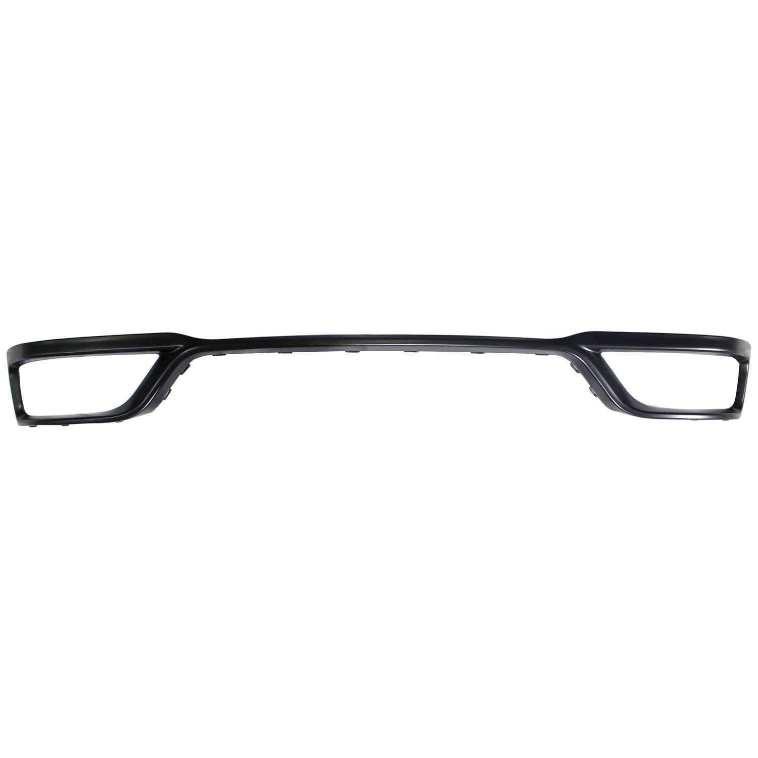 Replacement Black Primed Polypropylene Front Center Bumper Cover Molding