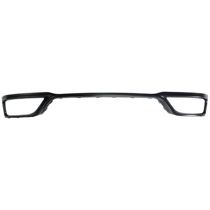 Replacement Black Primed Polypropylene Front Center Bumper Cover Molding