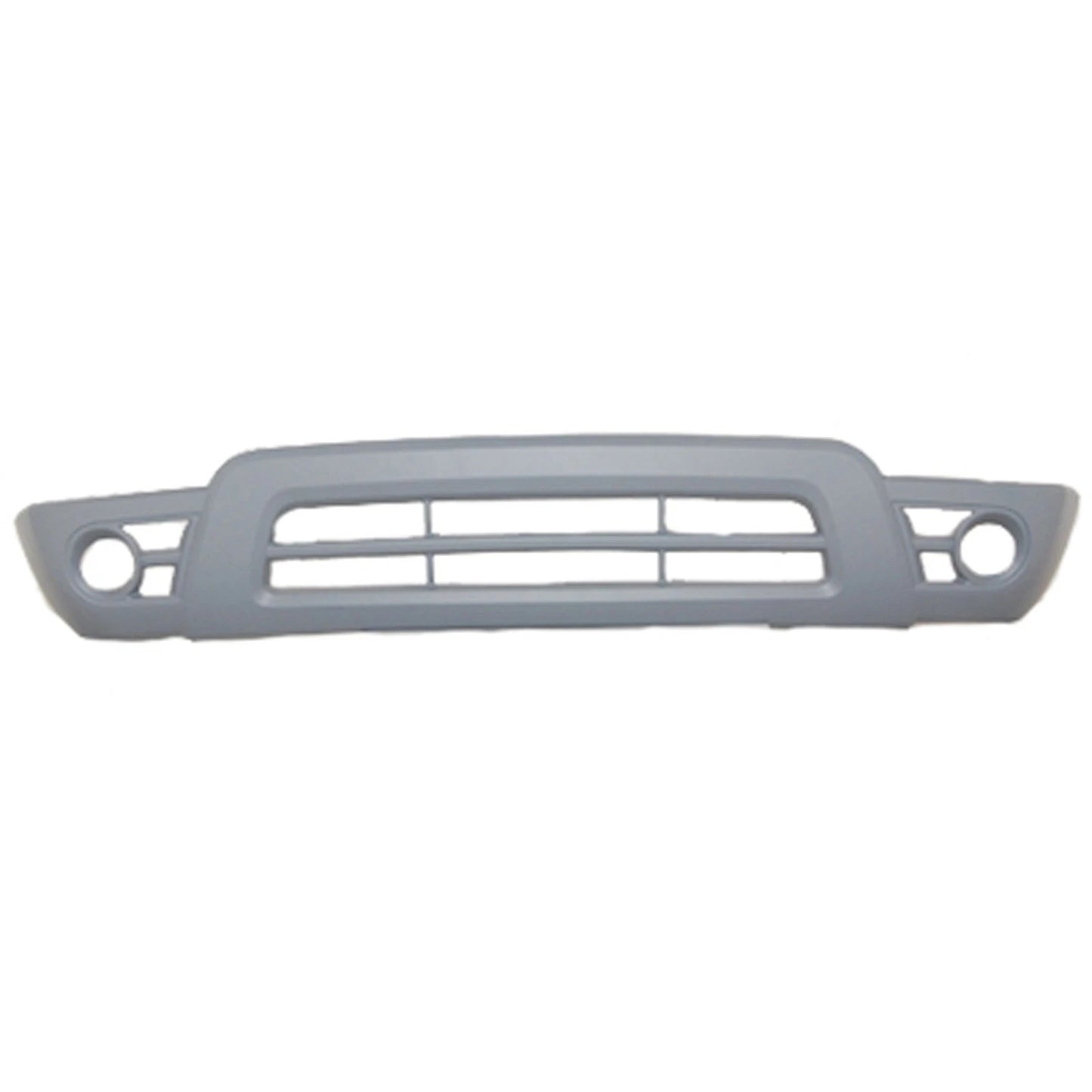 Replacement Primed/Ready to Paint Front Lower Bumper Cover w/Fog Lamp Holes