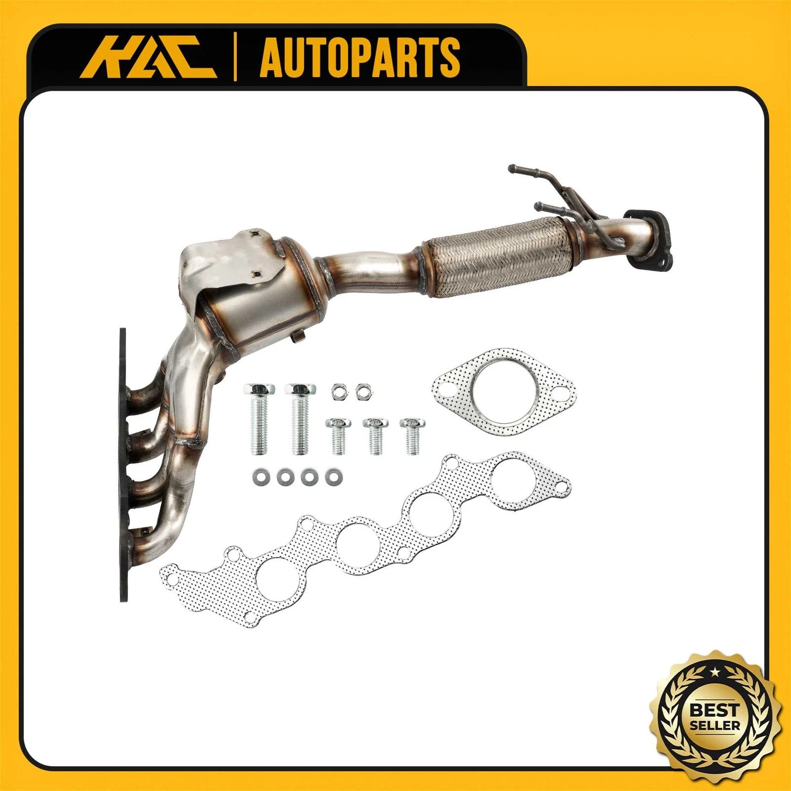 Catalytic Converter Front Side for Ford Fusion (2013–2017) L4 2.5L EPA