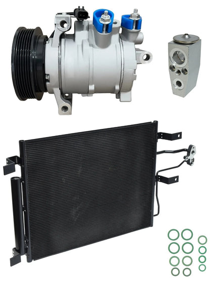 AC Compressor Kit With Condenser for Ram 2500 6.4L (2017–2018)