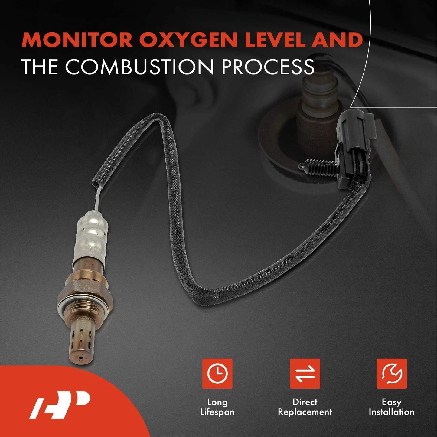 2X O2 Oxygen Sensors for Chevy Cavalier (2000–2002)