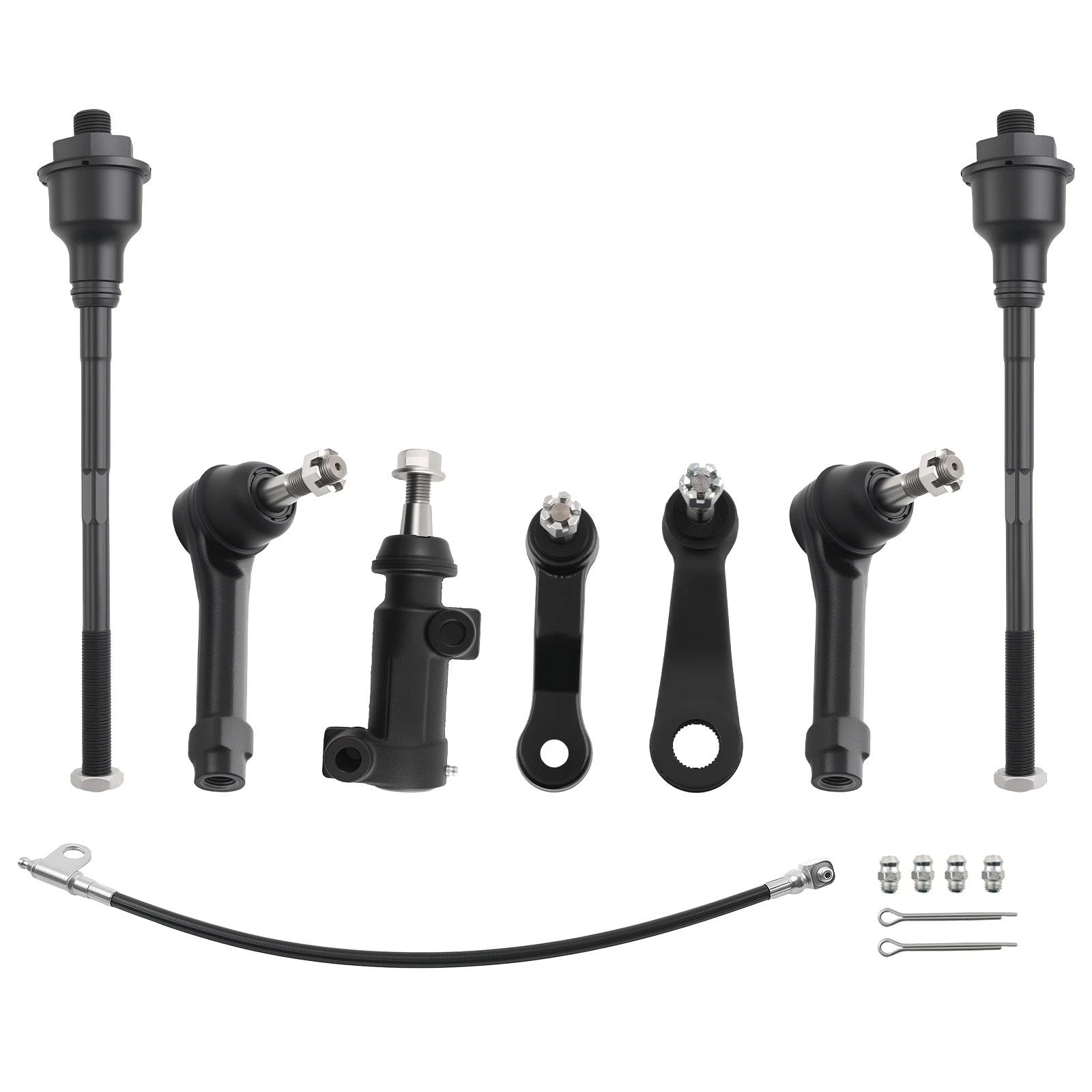 Front Inner Outer Tie Rod Pitman Idler Arms for GMC Sierra Yukon XL (2000–2006)