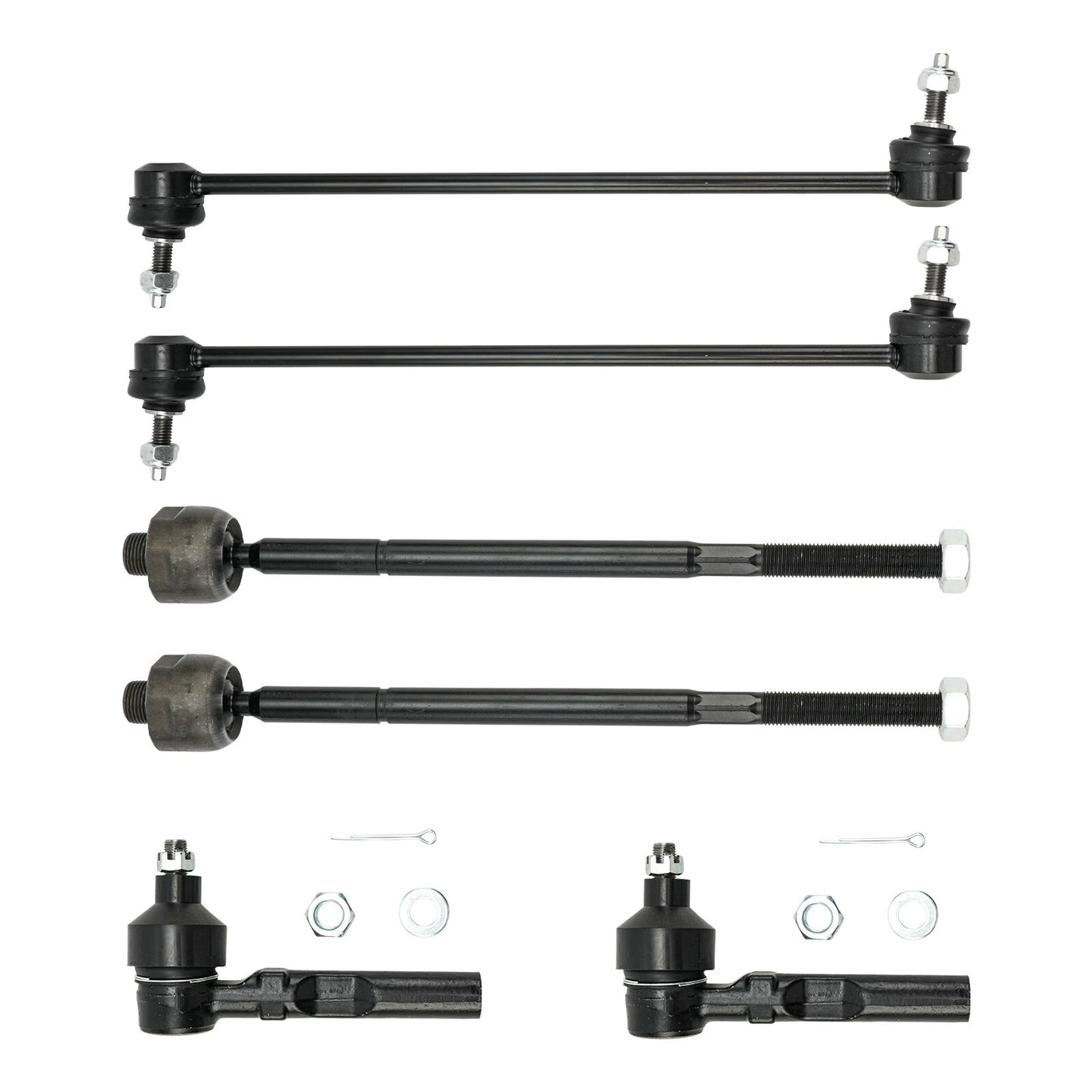 8pc Front Lower Control Arm Suspension Kit for Chevrolet Uplander (2005–2009)