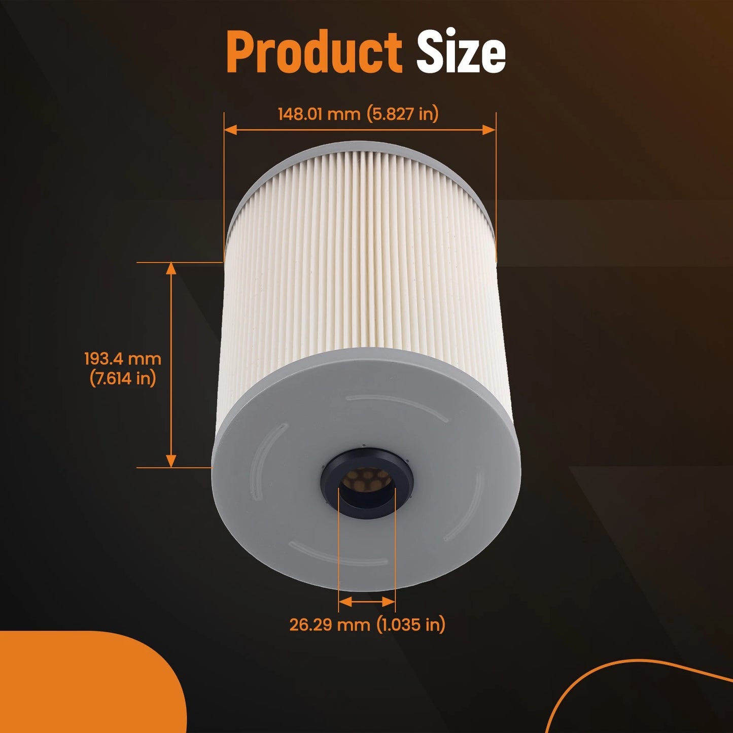 Fuel Filter Set for Detroit X15 ISX15 (2021–2024)