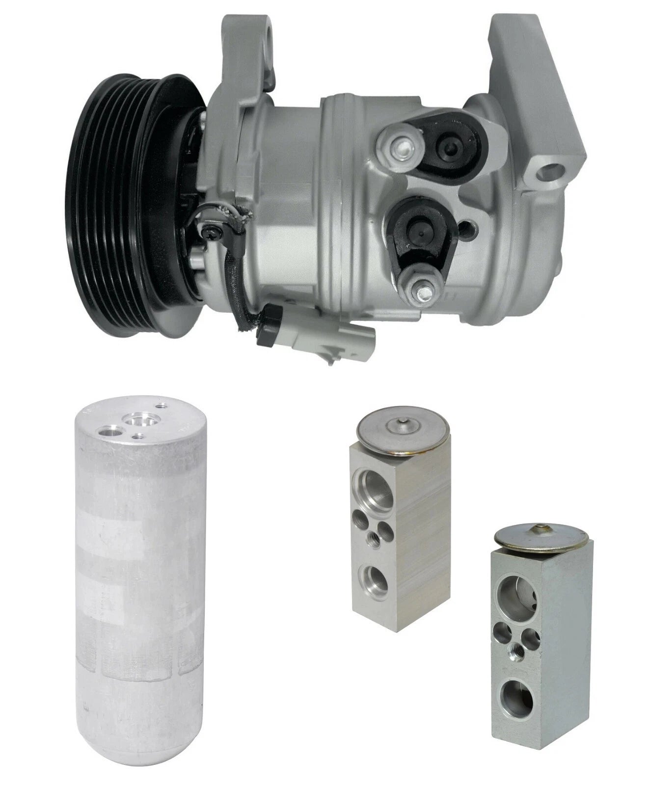 AC Compressor Kit Replacement for Dodge Town & Country 3.3L 3.8L (2003–2004)