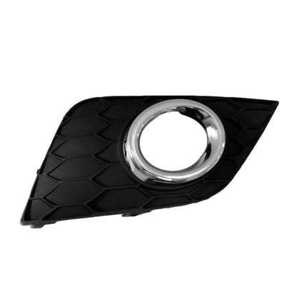 Replacement Black Chrome/Matte Plastic Passenger Side Fog Light Bezel