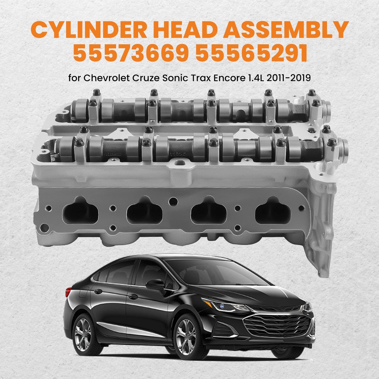 Cylinder Head Assembly for Chevy Cruze Sonic Encore 1.4L (2011–2016)
