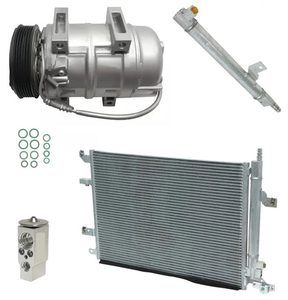 AC Compressor Kit with Condenser for Volvo XC70 2.5L Turbo (2006–2007)