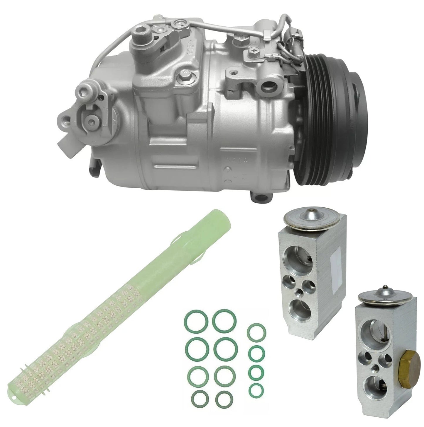 A C Compressor Kit Replacement for BMW 750Li 4.4L (2010–2011) Rear AC