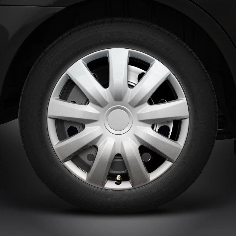 15" Silver Hubcaps/Wheel Covers (Set of 4) for Camry Style Look