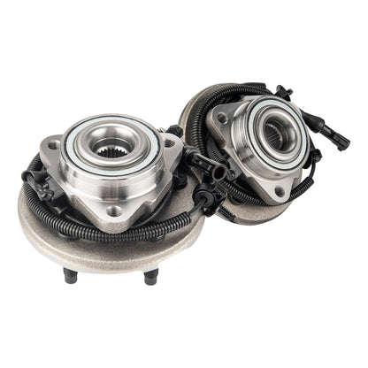 Front Wheel Bearing & Hub 4x4 for Ford F-250 F-350 (2005–2010)