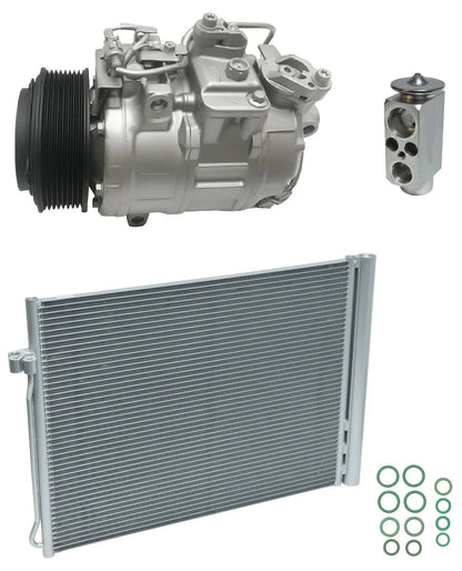 AC Compressor Kit With Condenser for BMW X5 3.0L (2014–2014)