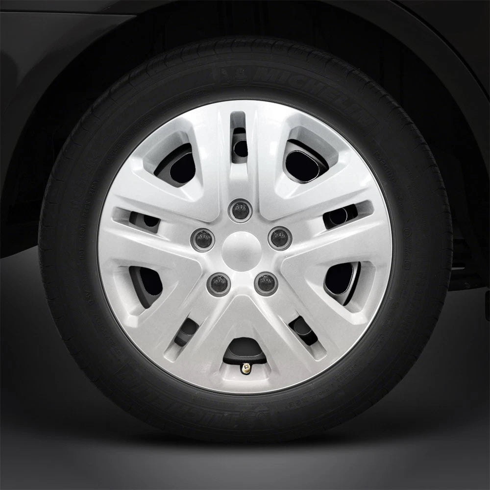 17" Silver Deluxe Hubcaps/Wheel Covers (Set of 4) for Caravan/Journey Style Look