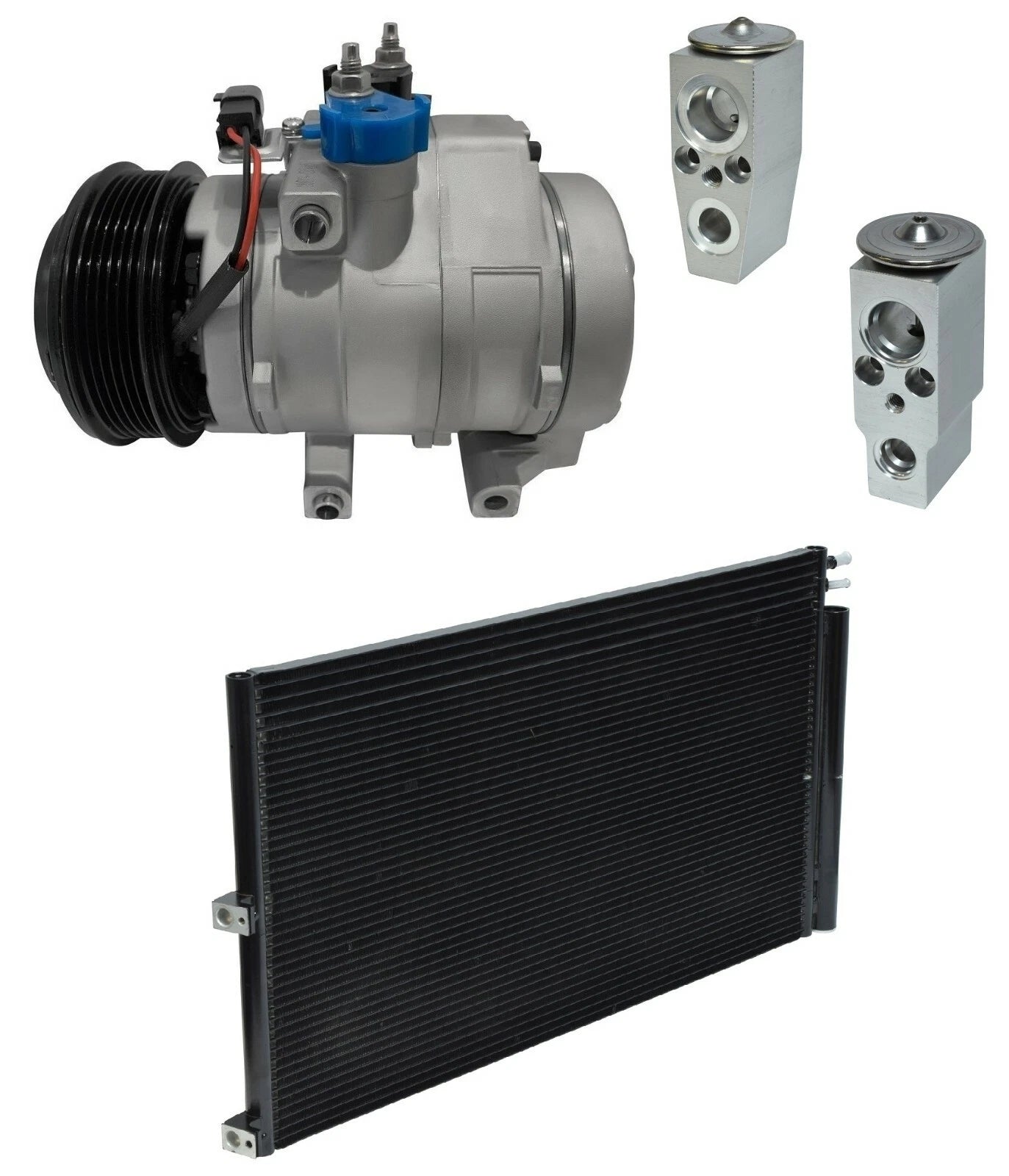 AC Compressor Kit with Condenser for Ford Expedition 5.4L (2009–2017)