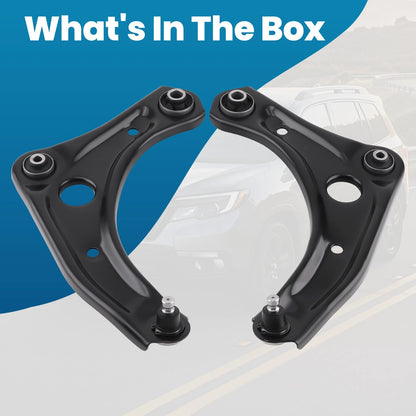 Front Lower Control Arms & Ball Joint Assembly for Nissan Versa (2013–2019)