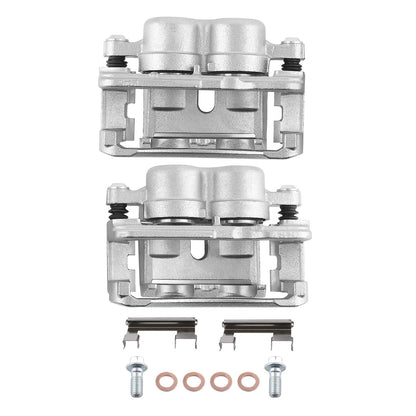 Front Brake Calipers Kit With Bracket for Cadillac Escalade ESV (2015–2020)