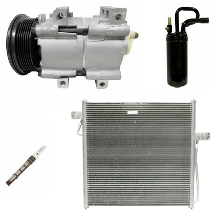 AC Compressor Kit With Condenser for Ford Explorer 5.0L (2000–2001)