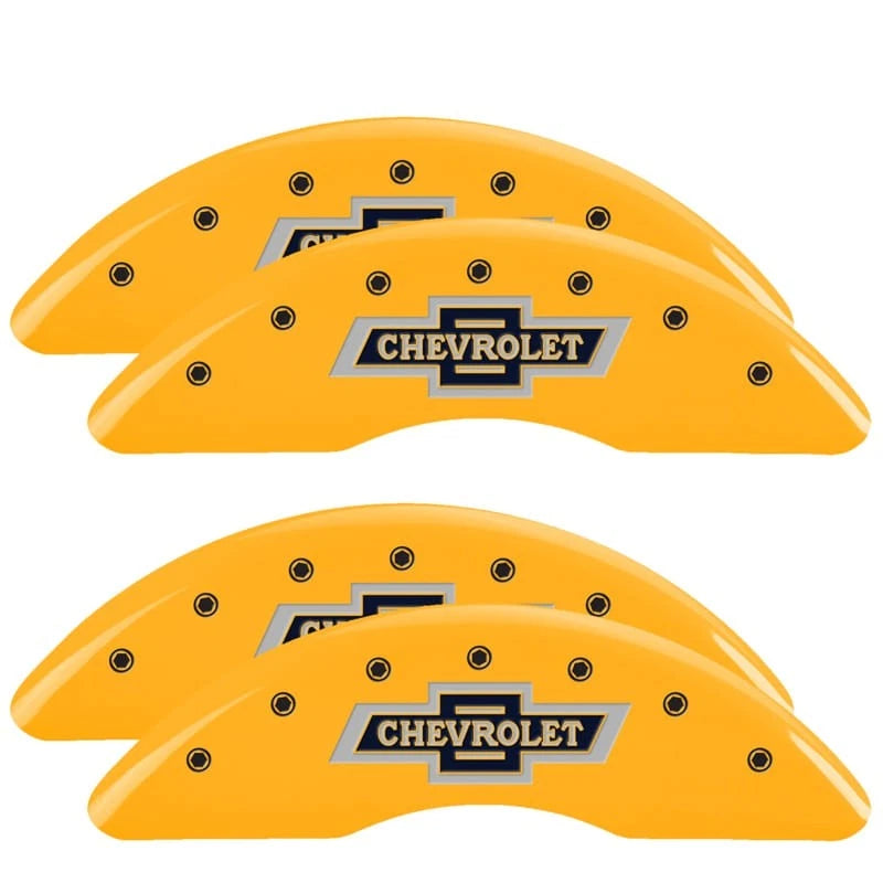 Caliper Covers Set of 4 Engraved for 20-24 Chevy Silverado 3500 HD