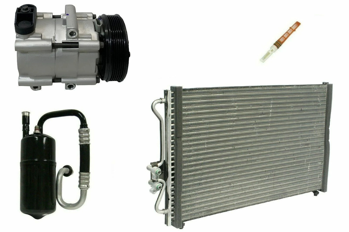 AC Compressor Kit With Condenser for Mazda Tribute 3.0L (2003–2004)