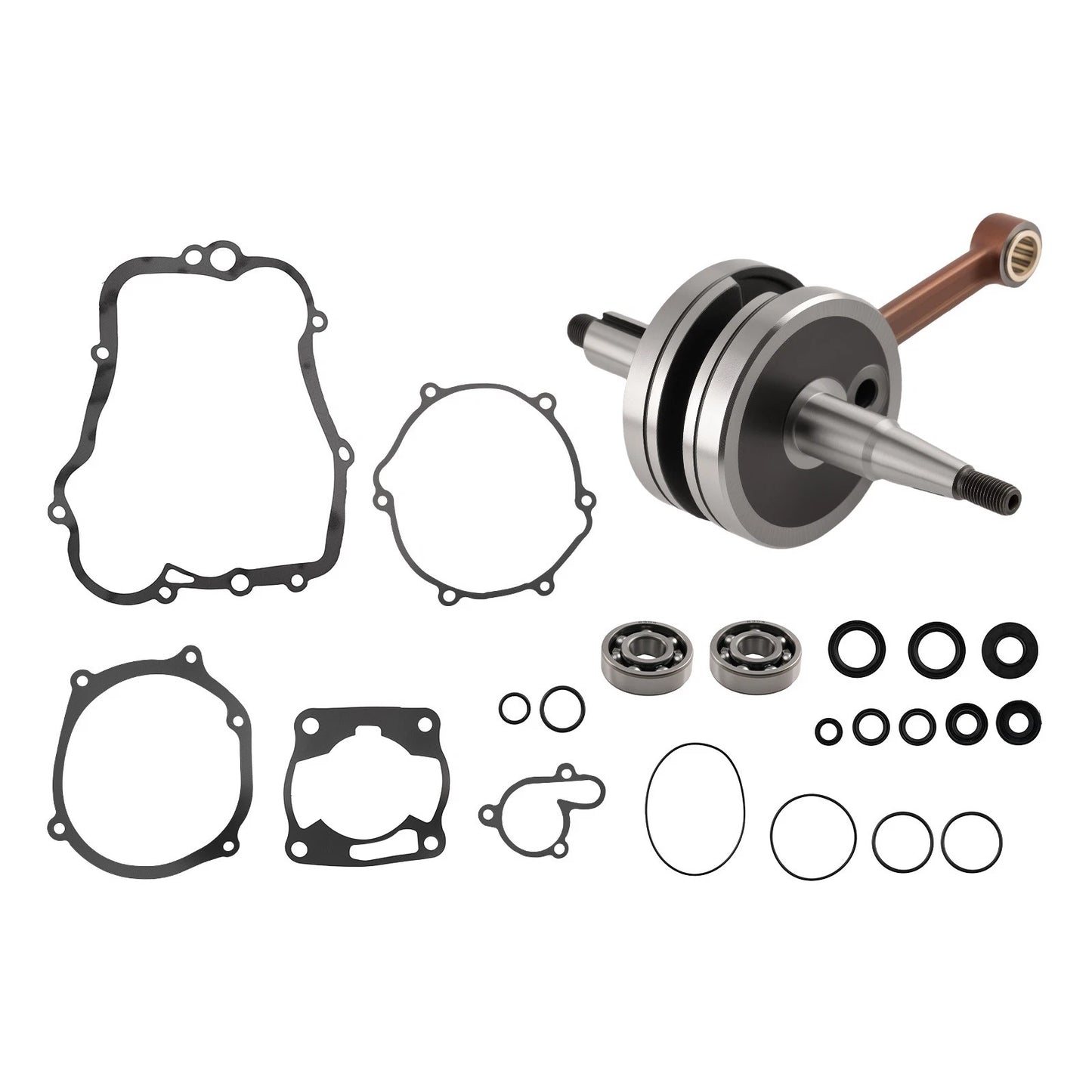 Crankshaft Gaskets Seals Bottom End Rebuild Kit for Yamaha YZ85 (2002-2014)