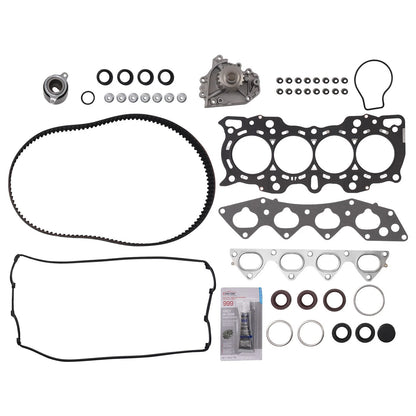 Head Gasket Set Timing Belt Kit & Water Pump for Honda CR-V 2.0L (1997–2001)