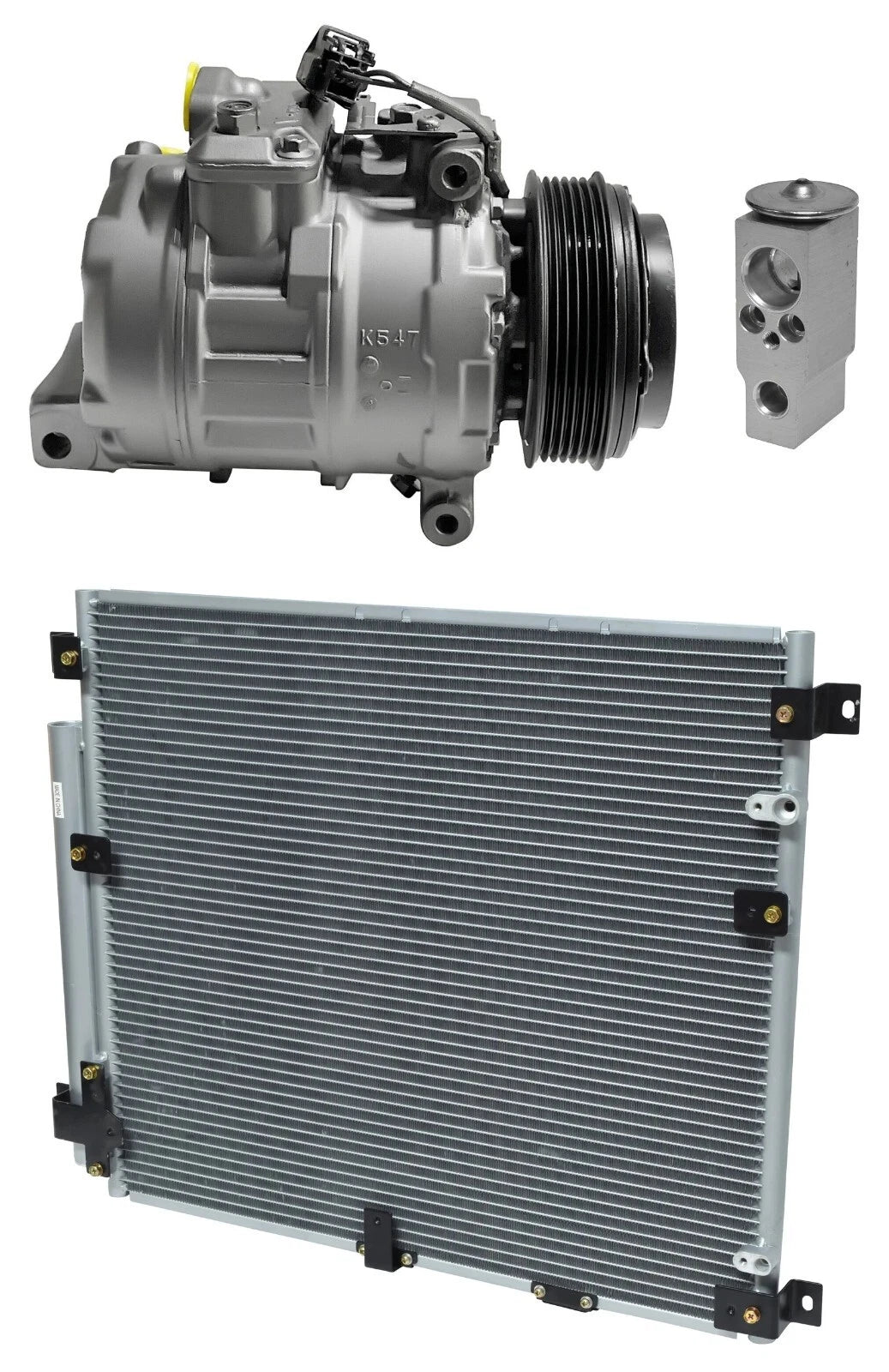 AC Compressor Kit with Condenser for Cadillac STS 3.6L (2008–2011)