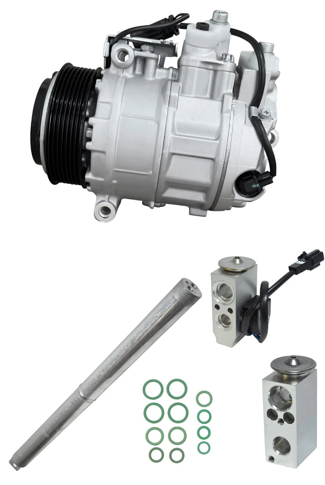 AC Compressor Kit for Mercedes GLS350d 3.0L Diesel (2017–2019) Rear