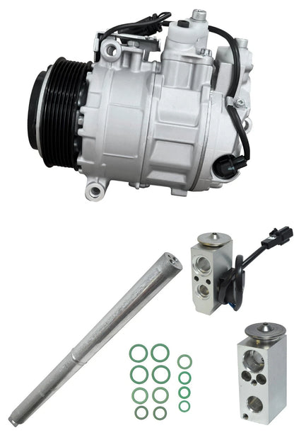 AC Compressor Kit for Mercedes GLS350d 3.0L Diesel (2017–2019) Rear