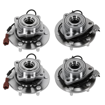 Front Left Wheel Bearing Hub Set for Infiniti QX56 Nissan Armada (2004-2007)