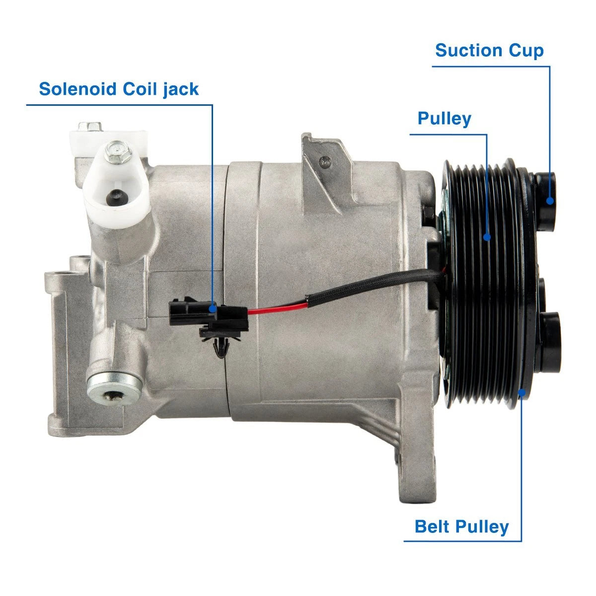 A/C Compressor with Clutch for Nissan Maxima (2009–2014) & Pathfinder (2013–2015)
