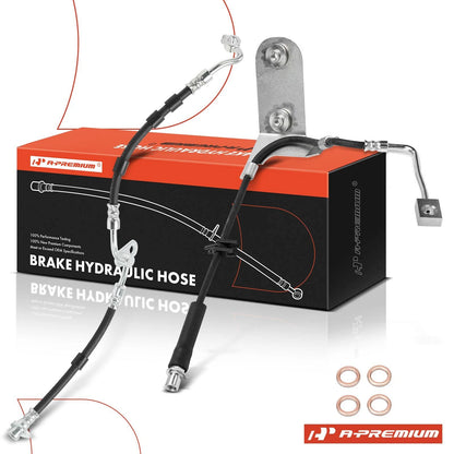 2X Rear Brake Hydraulic Hose for Chevy C5500 Kodiak (2003–2009)