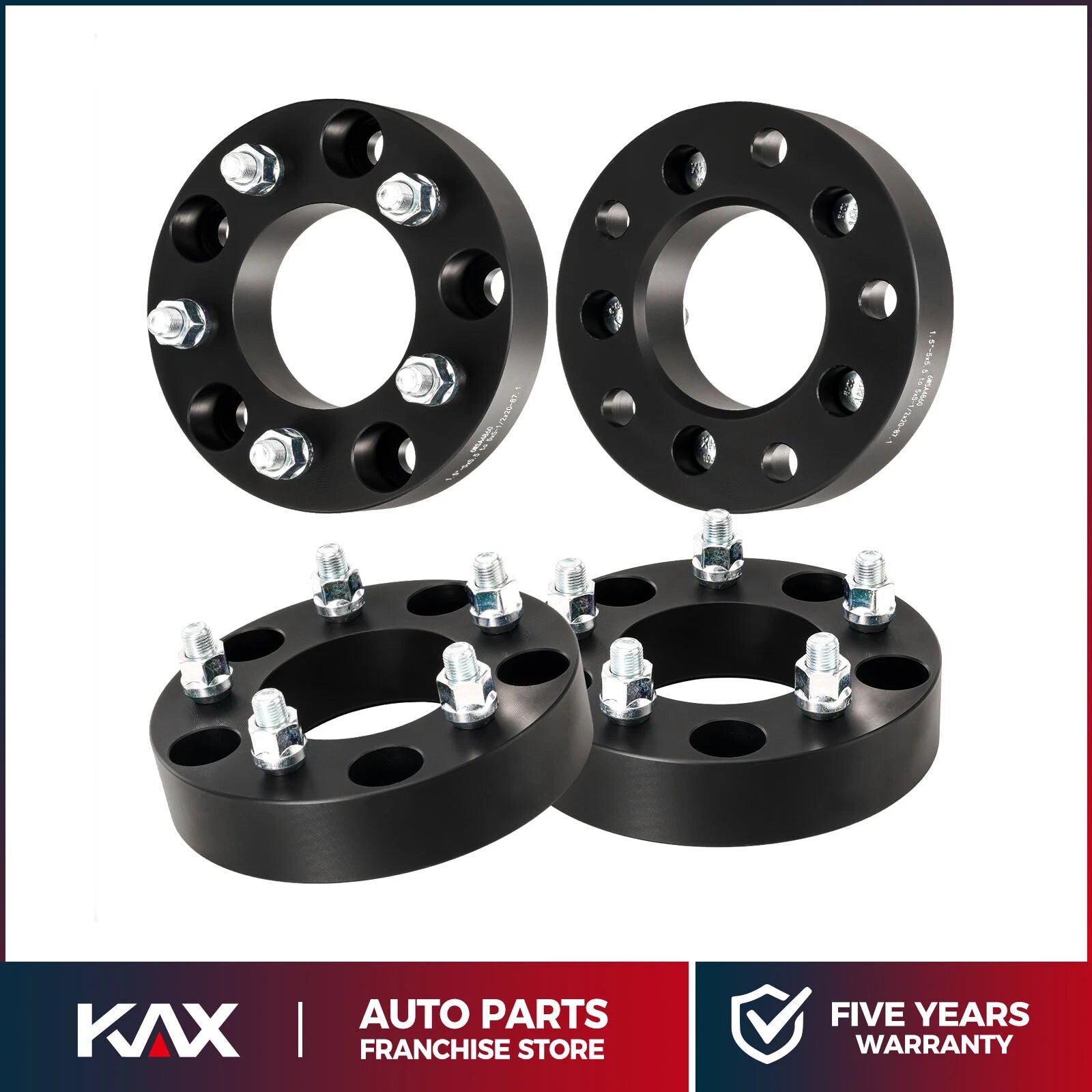5x Wheel Adapters for Ram 1500 (1994–2001)