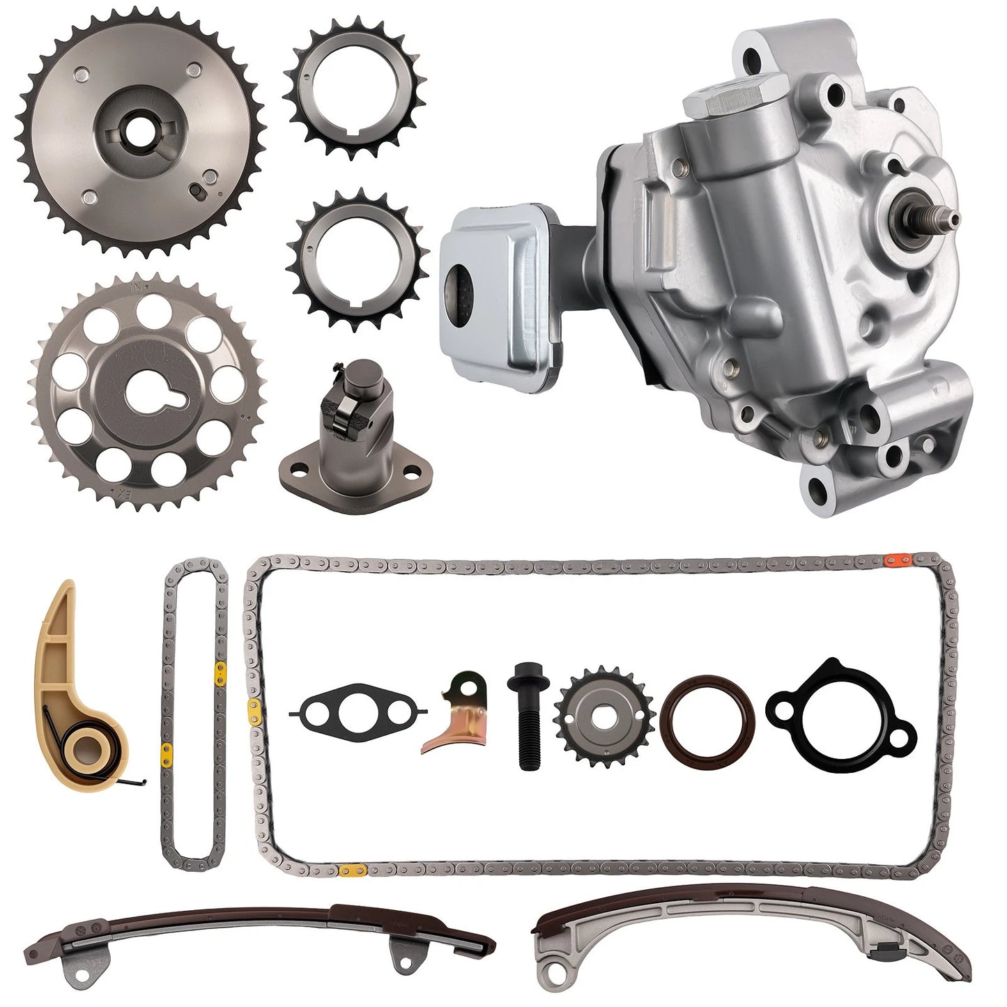 Engine Timing Chain Set for Toyota Highlander 2.4L (2006–2007)