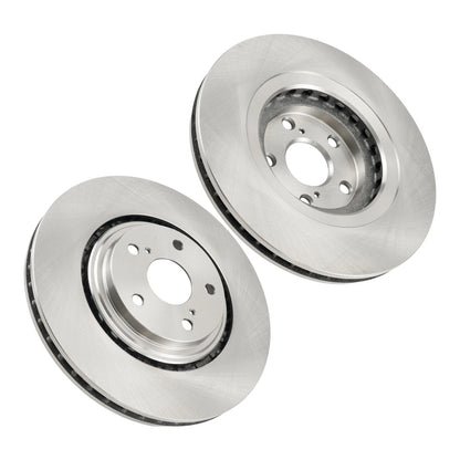 2x Front Brake Rotors 328mm for Toyota Highlander & Sienna (2008–2020)