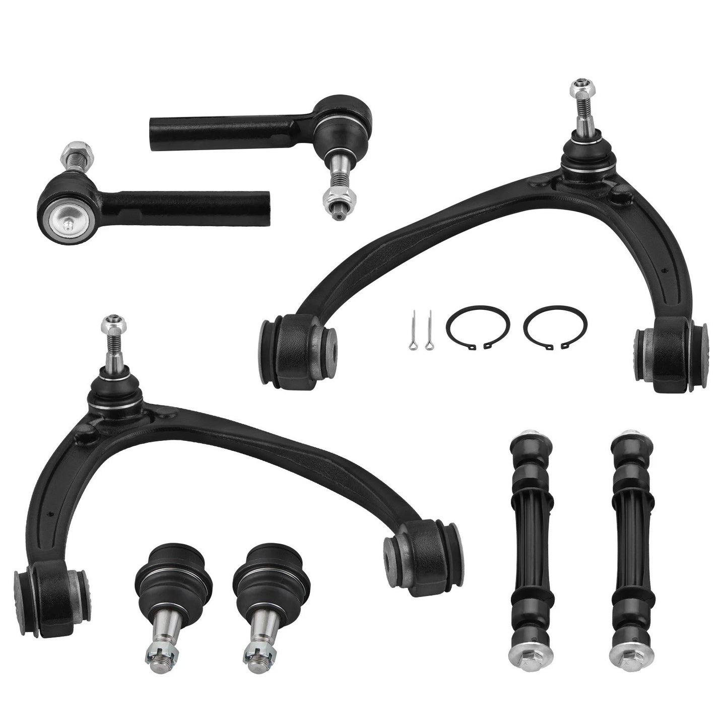 Front Upper Control Arm With Ball Joint Tie Rod for 2007-2013 Silverado Sierra