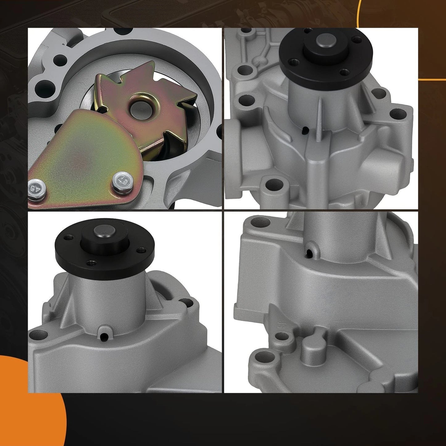 Engine Coolant Water Pump for John Deere Gator 835M 835R (2010–2023)