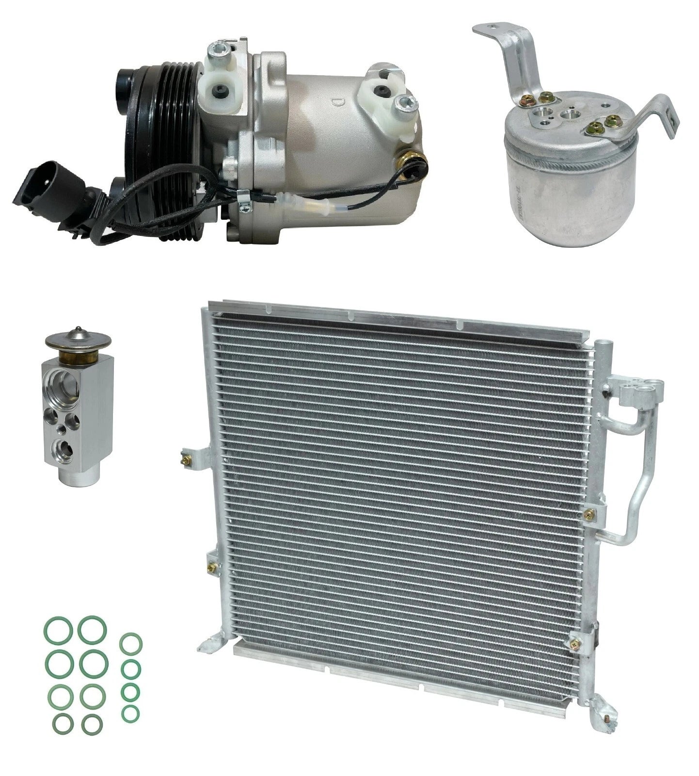 AC Compressor Kit with Condenser for BMW 323is 2.5L (1999–1999)